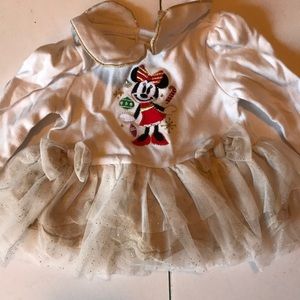 Disney baby vintage Minnie Christmas dress